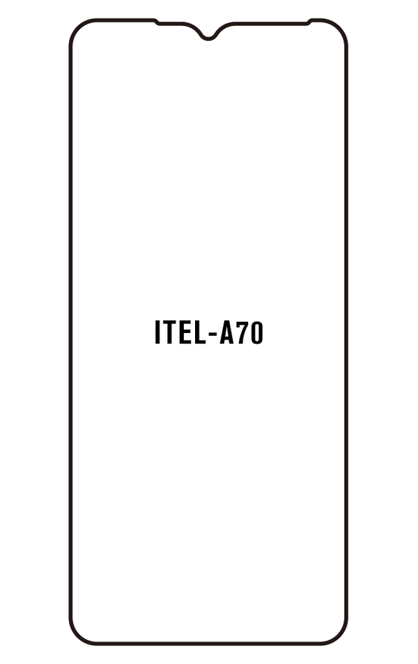 Film hydrogel pour Itel A70