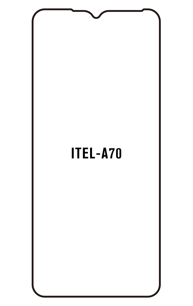 Film hydrogel pour Itel A70