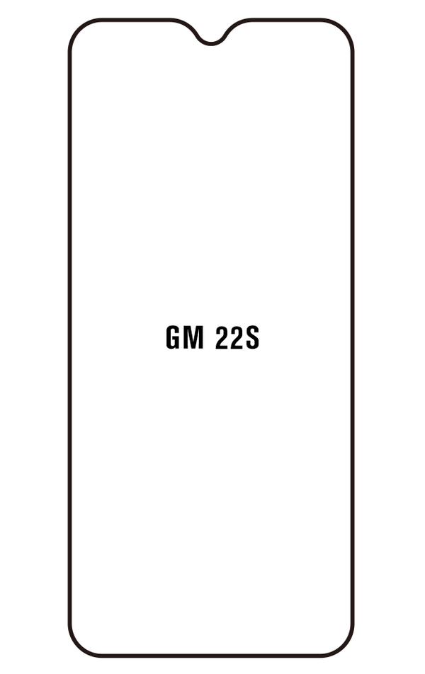 Film hydrogel pour General Mobile (GM) GM 22S