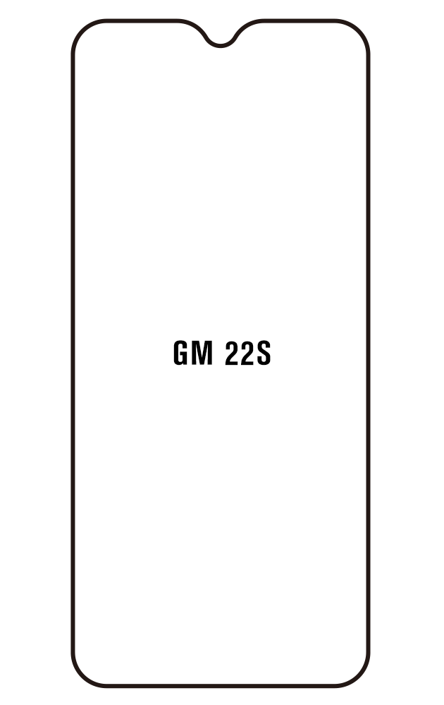 Film hydrogel pour General Mobile (GM) GM 22S