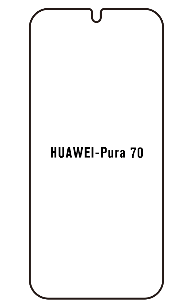 Film hydrogel pour Huawei Pura 70