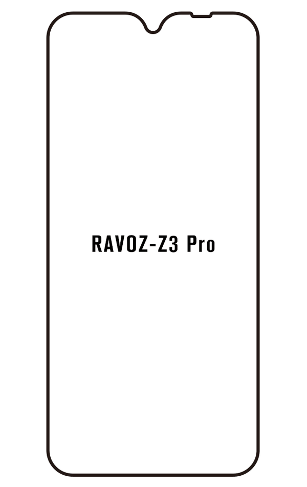 Film hydrogel pour Ravoz Z3 Pro