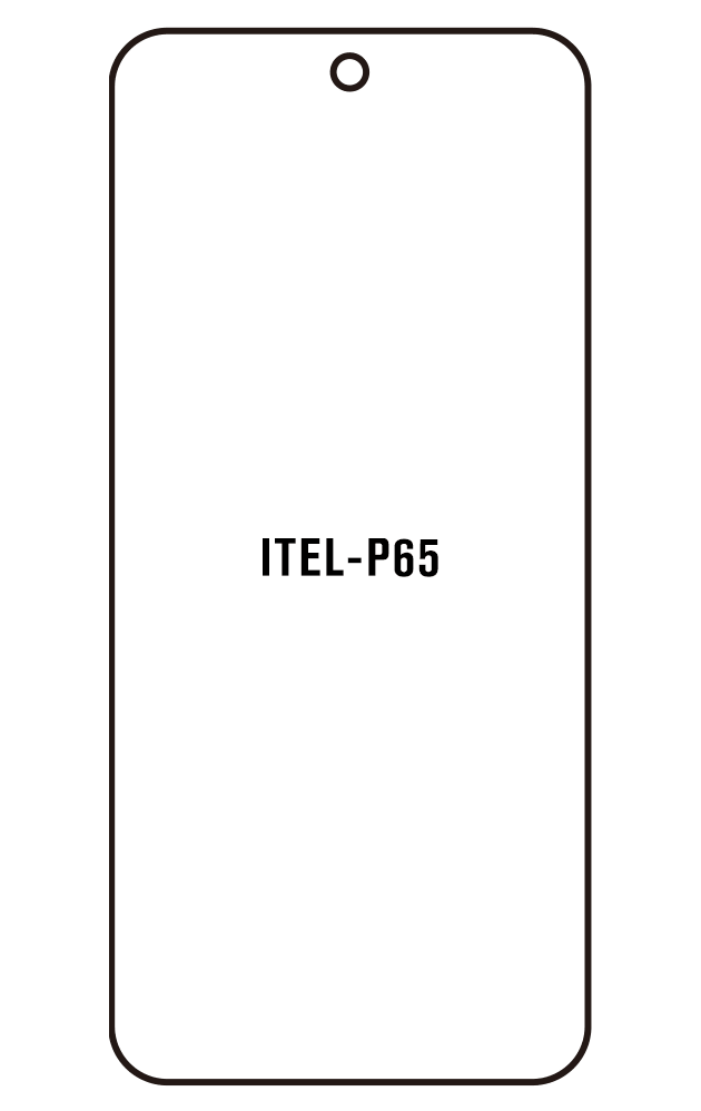 Film hydrogel pour écran Itel P65