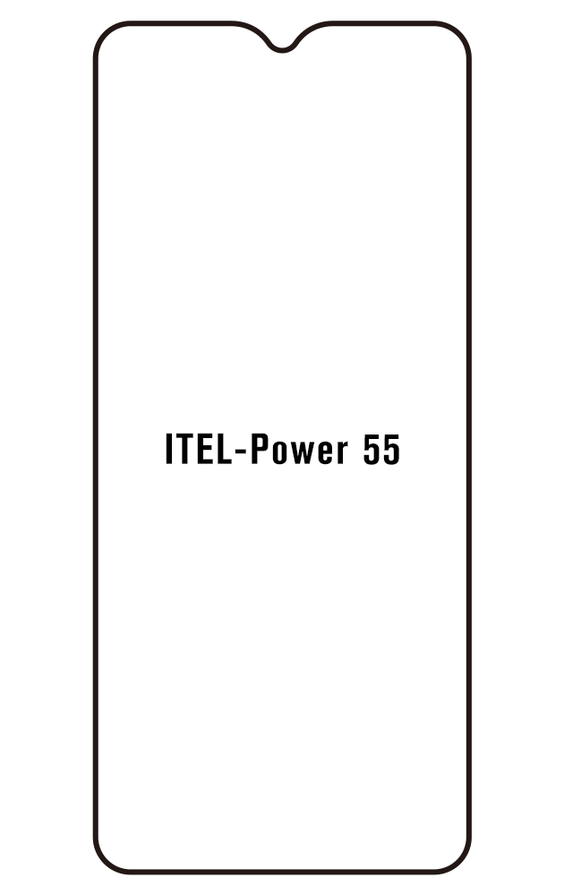 Film hydrogel pour écran Itel Power 55 5G(P55 5G)