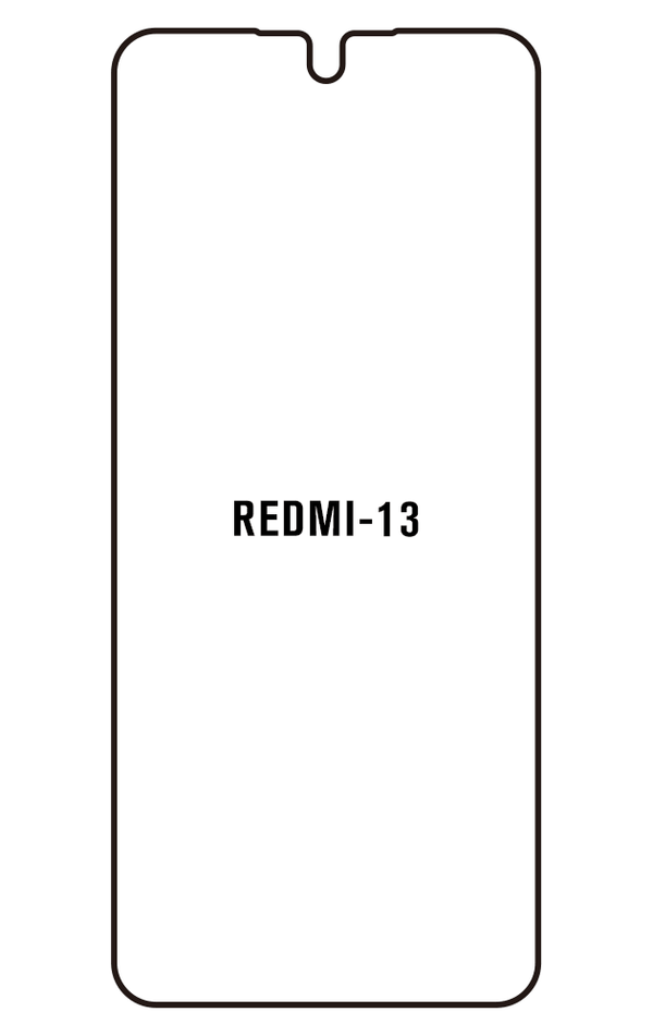 Film hydrogel pour écran Xiaomi Redmi 13
