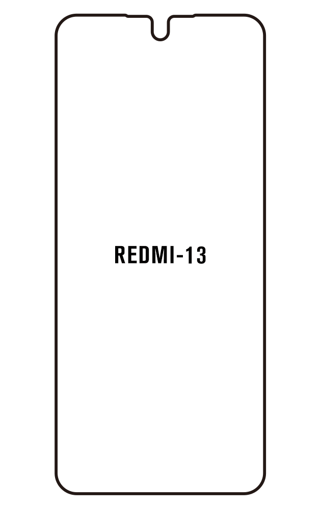 Film hydrogel pour écran Xiaomi Redmi 13