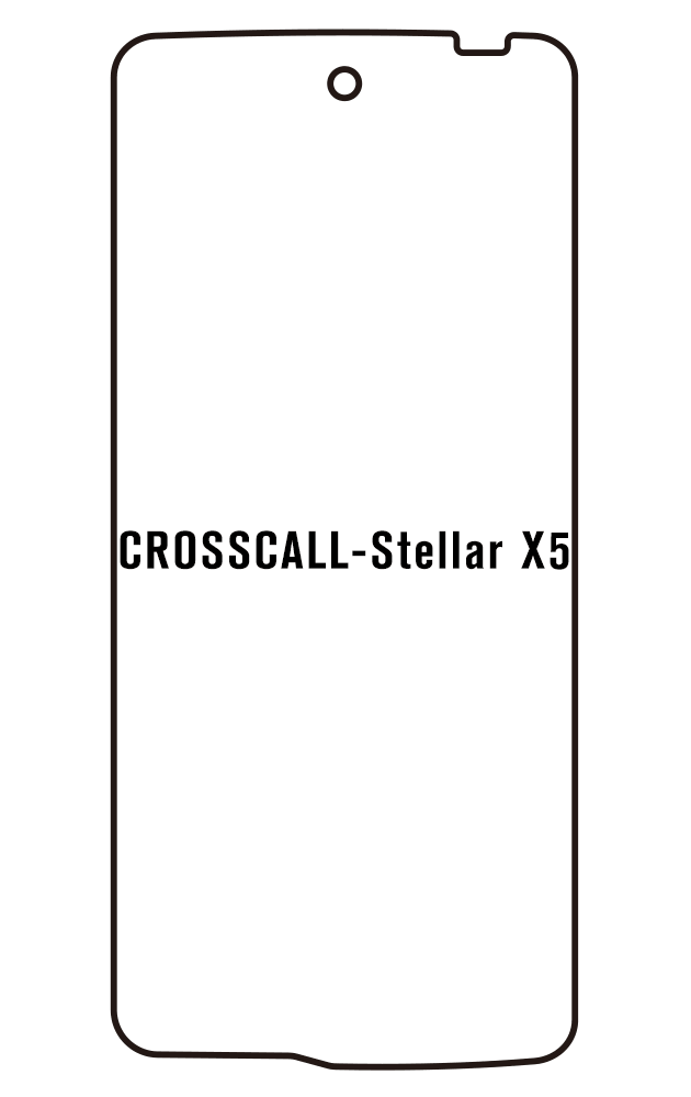 Film hydrogel pour écran Crosscall Stellar-X5