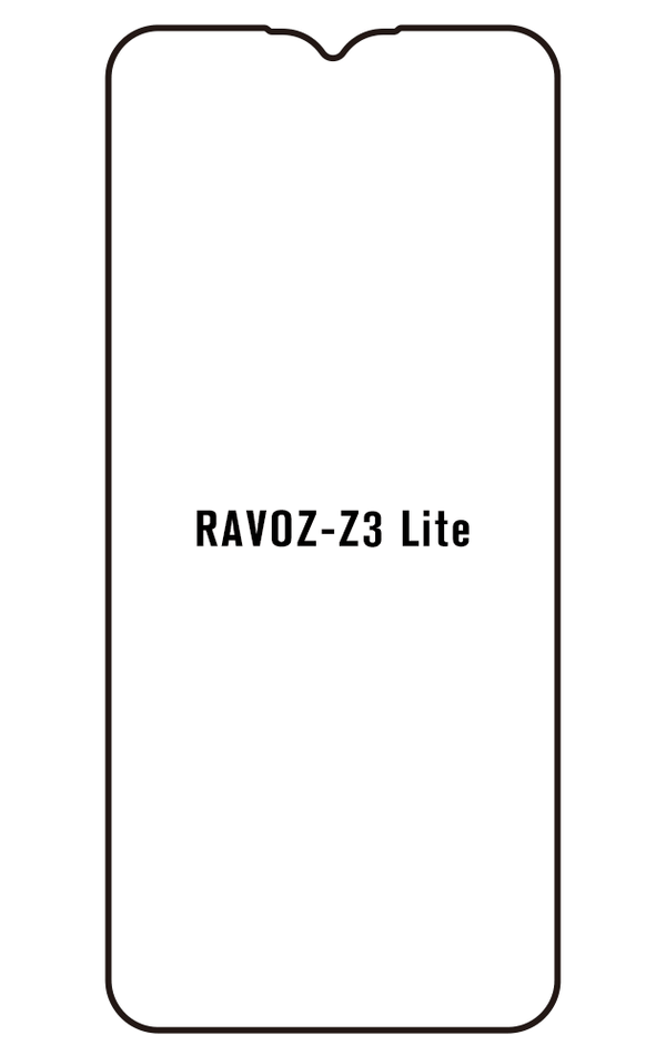 Film hydrogel pour Ravoz Z3 Lite