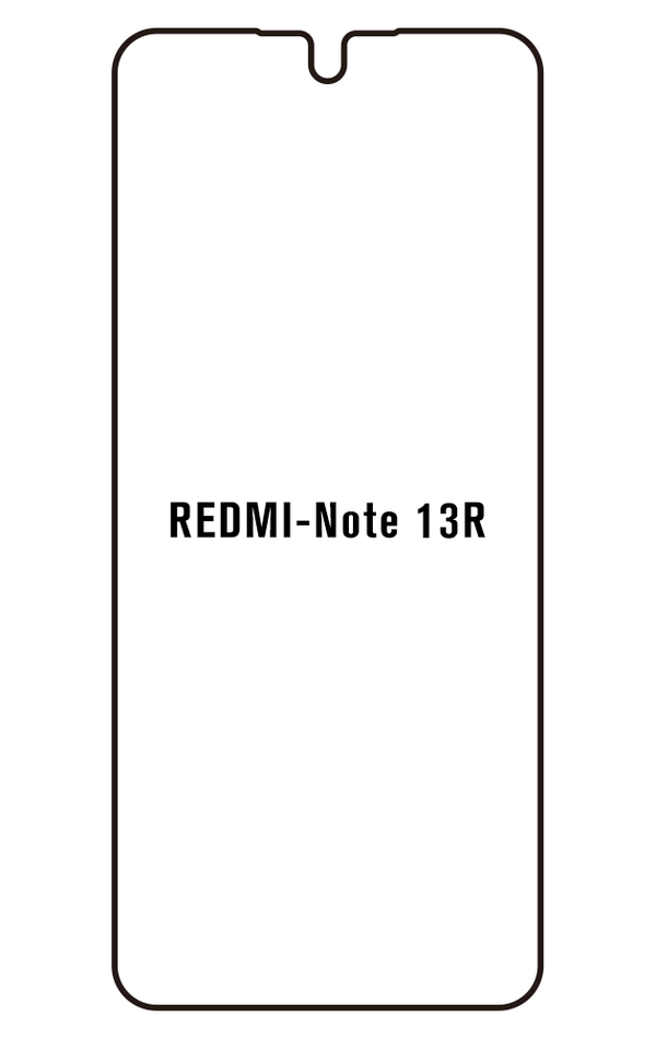 Film hydrogel pour écran Xiaomi Redmi Note 13R