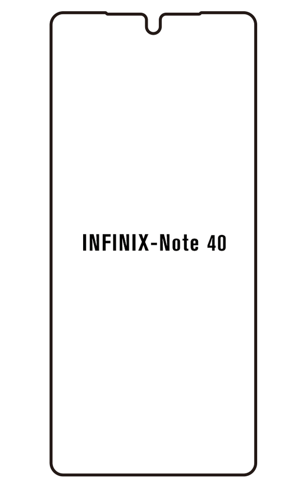 Film hydrogel pour écran Infinix Note 40 5G