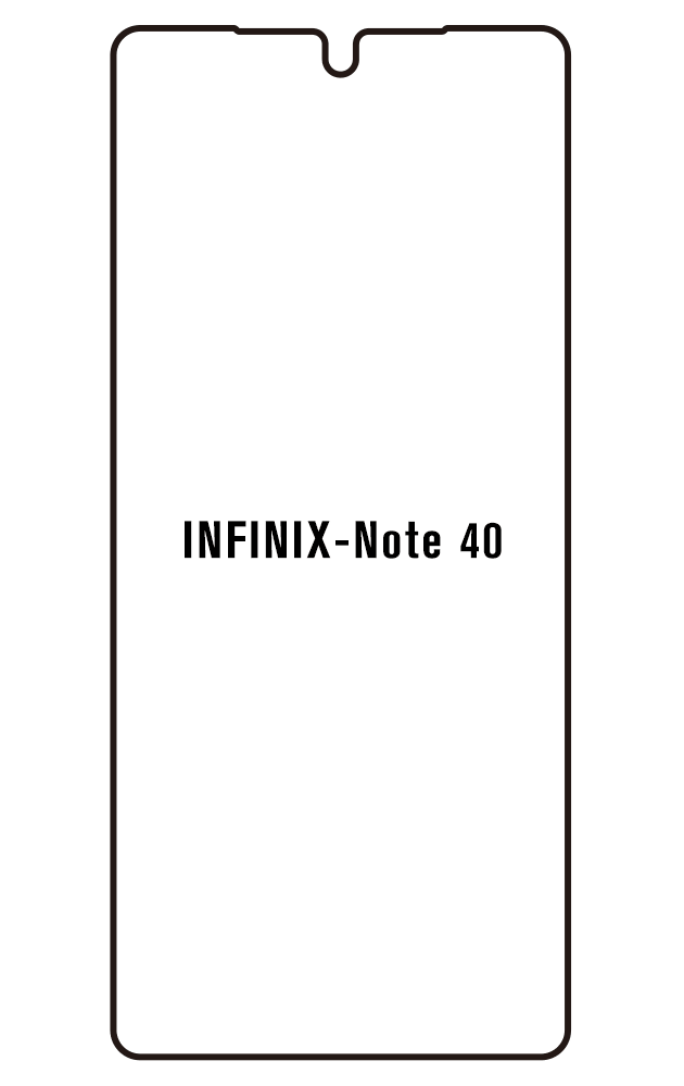 Film hydrogel pour écran Infinix Note 40 5G