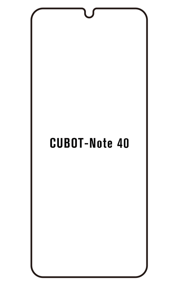 Film hydrogel pour Cubot Note 40