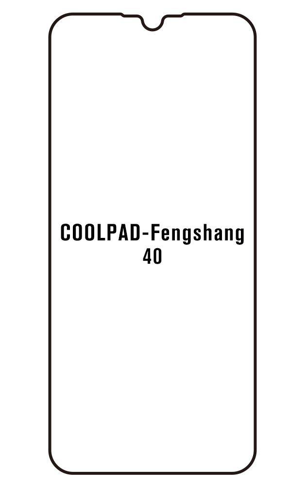 Film hydrogel pour Coolpad Fengshang 40