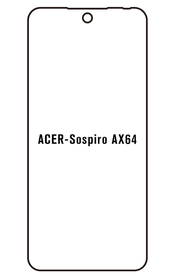 Film hydrogel pour Acer Sospiro AX64