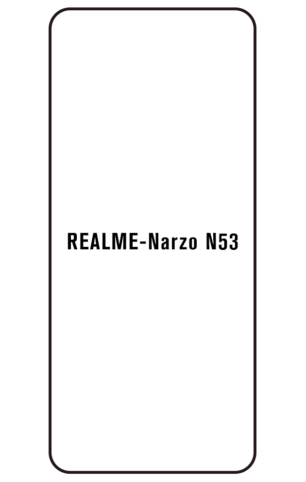 Film hydrogel pour Realme Narzo N53