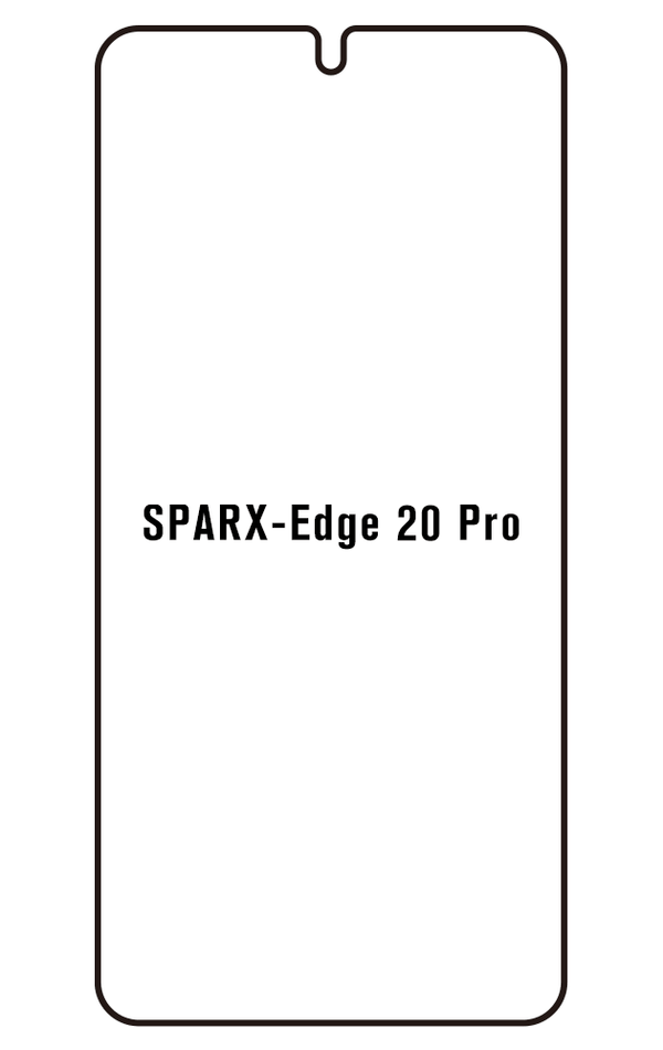 Film hydrogel pour écran Sparx Edge 20 Pro