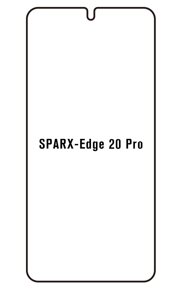 Film hydrogel pour écran Sparx Edge 20 Pro