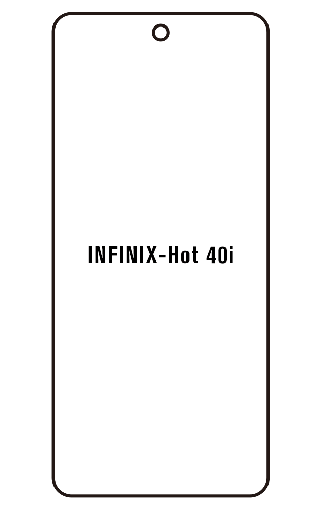 Film hydrogel pour écran Infinix Hot 40i