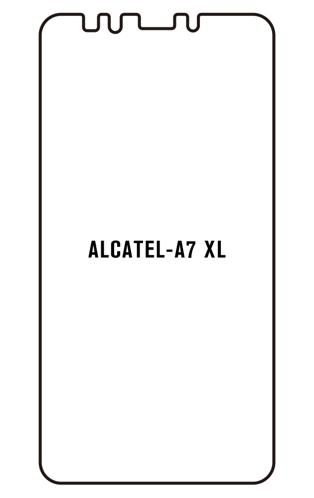 Film hydrogel pour écran Alcatel A7 XL