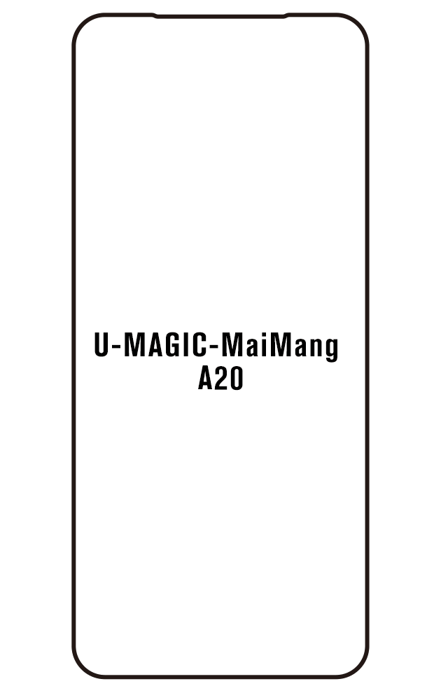 Film hydrogel pour écran U-MAGIC MaiMang A20