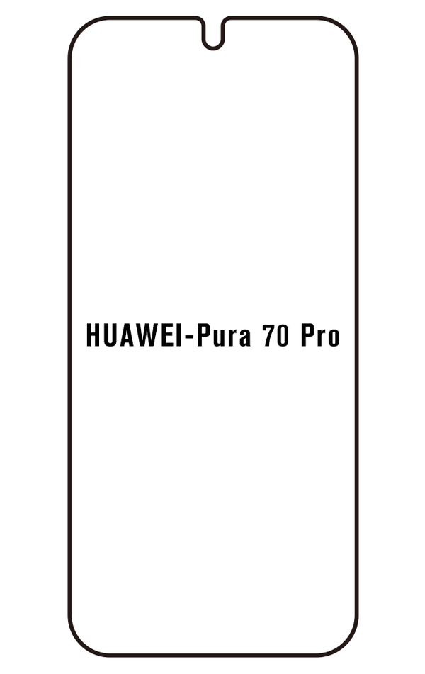 Film hydrogel pour écran Huawei Pura 70 Pro