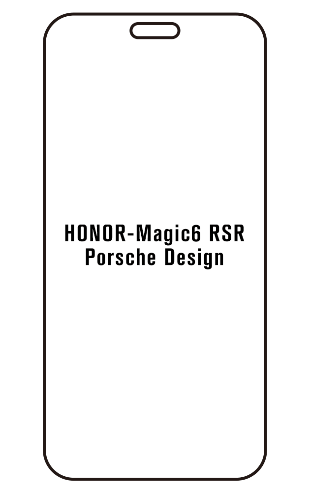 Film hydrogel pour écran Honor Magic 6 RSR Porsche Design