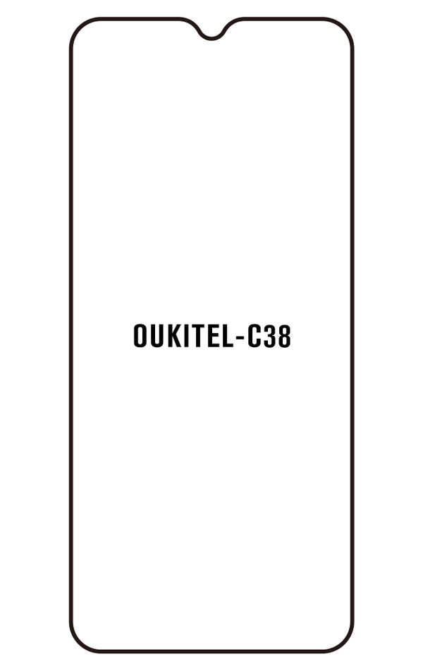 Film hydrogel pour écran Oukitel C38