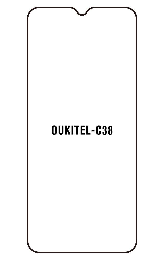 Film hydrogel pour écran Oukitel C38