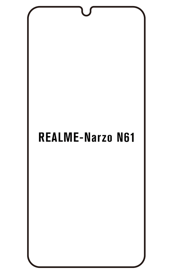 Film hydrogel pour écran Realme Narzo N61