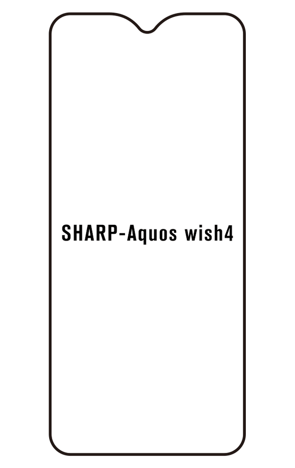 Film hydrogel pour SHARP Aquos wish4