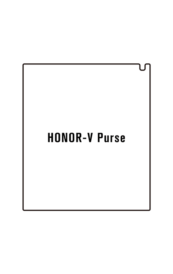 Film hydrogel pour Honor V Purse