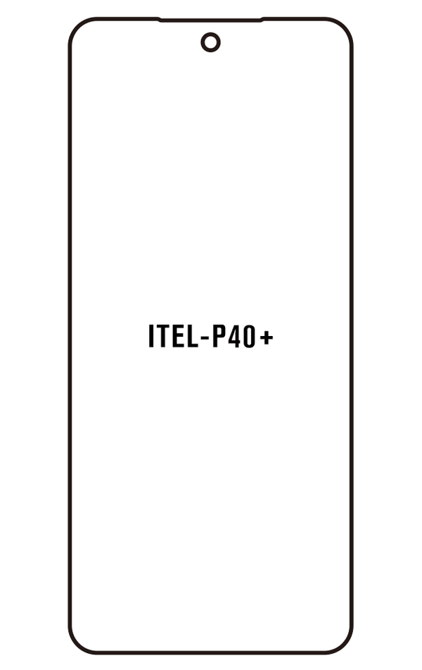 Film hydrogel pour écran Itel P40+