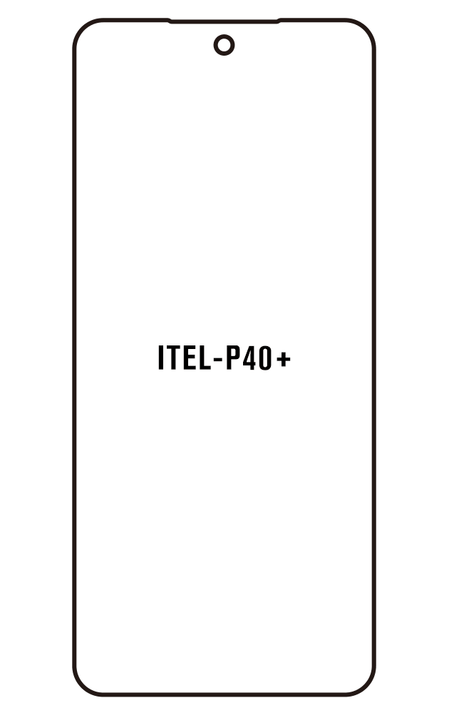 Film hydrogel pour écran Itel P40+