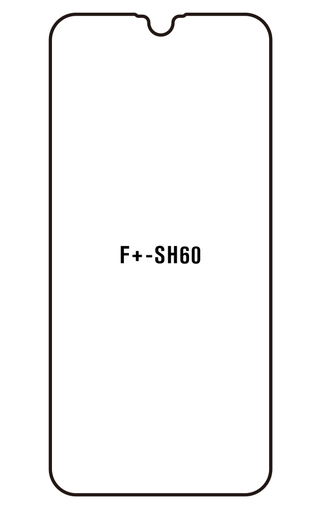 Film hydrogel pour écran F+ SH60