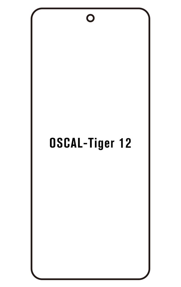 Film hydrogel pour Oscal Tiger 12