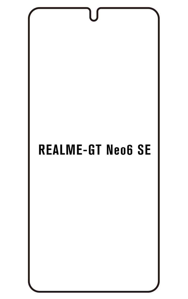 Film hydrogel pour écran Realme GT Neo6 SE