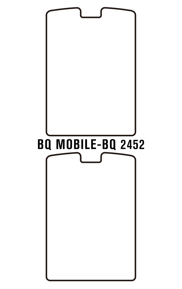 Film hydrogel pour écran BQ Mobile BQ 2452 Energy