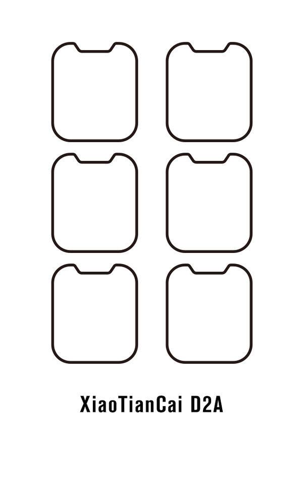 Film hydrogel pour écran Xiao Tian Cai D2A