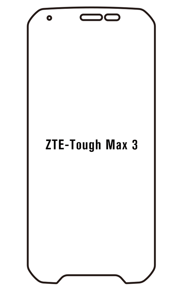 Film hydrogel pour écran Zte Tough Max 3 T86