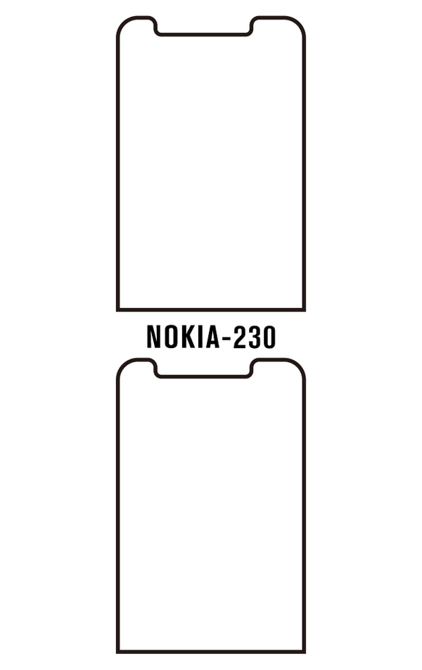 Film hydrogel pour écran Nokia 230 (2024)