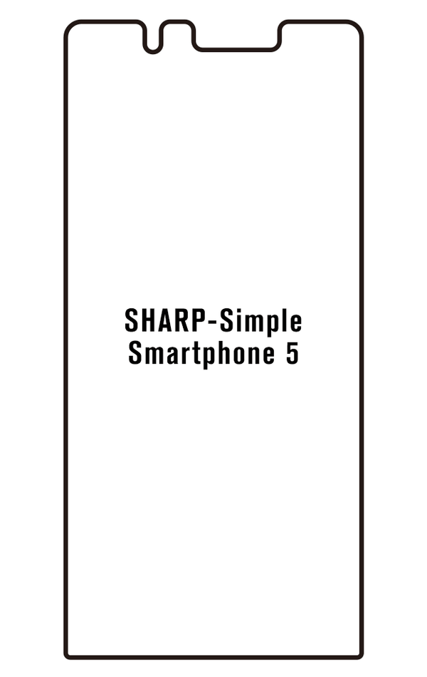 Film hydrogel pour SHARP Simple Smartphone 5