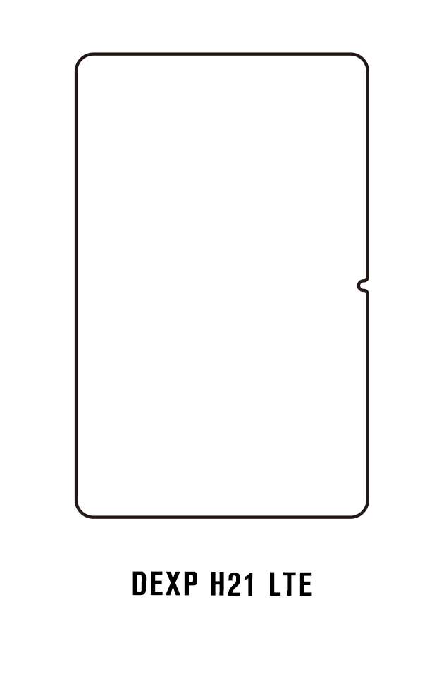 Film hydrogel pour écran DEXP  H21 LTE 10.36