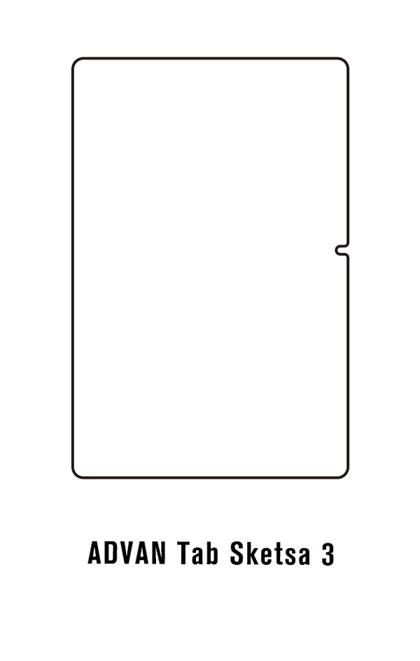 Film hydrogel pour écran Advan Tab Sketsa 3 10.1