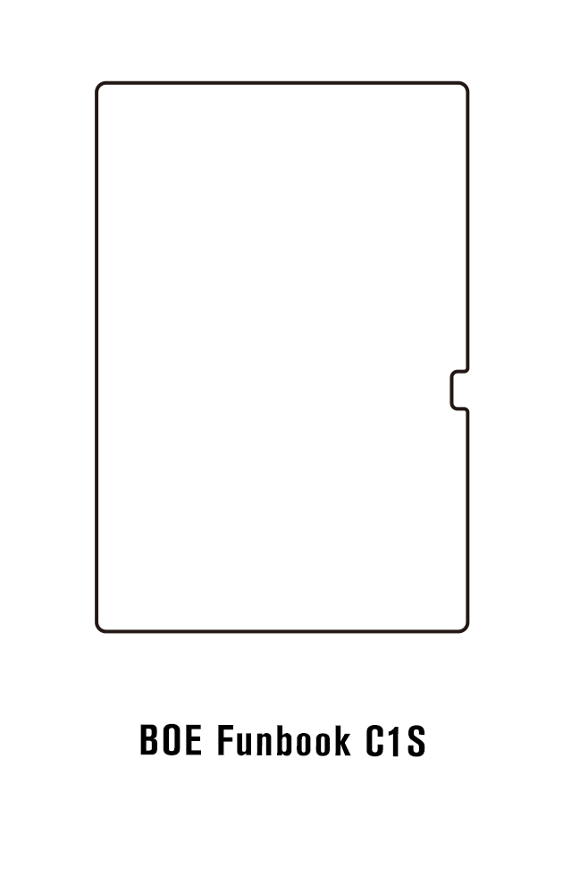Film hydrogel pour écran BOE Funbook C1S 10.1