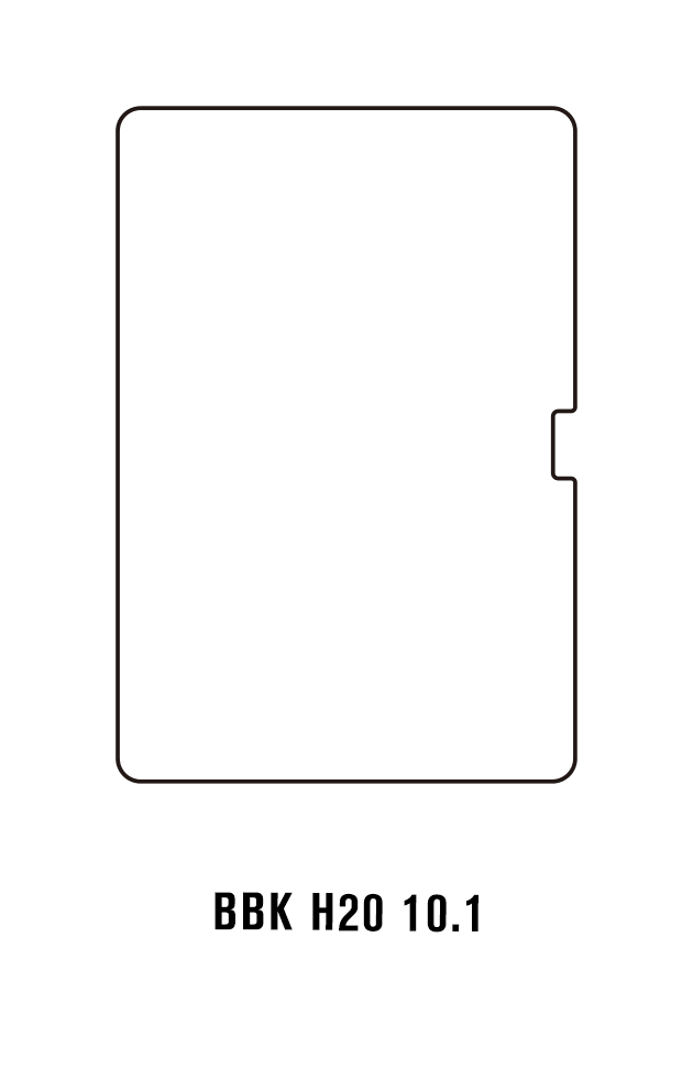 Film hydrogel pour BBK H20 10.1