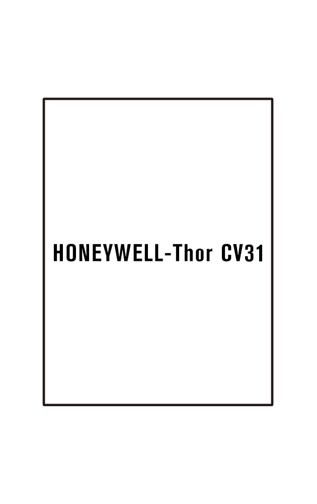 Film hydrogel pour écran Honeywell Thor CV31