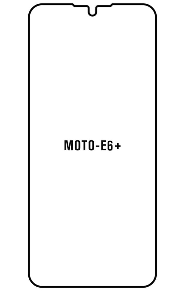 Motorola E6+ - E6 Plus - Hydrogel anti-breakage screen film