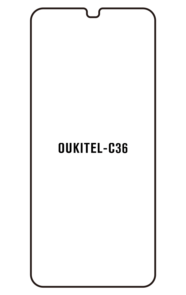 Film hydrogel pour écran Oukitel C36