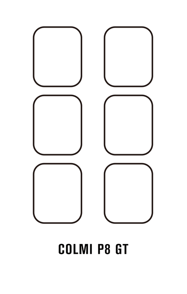 Film hydrogel pour écran Colmi P8 GT