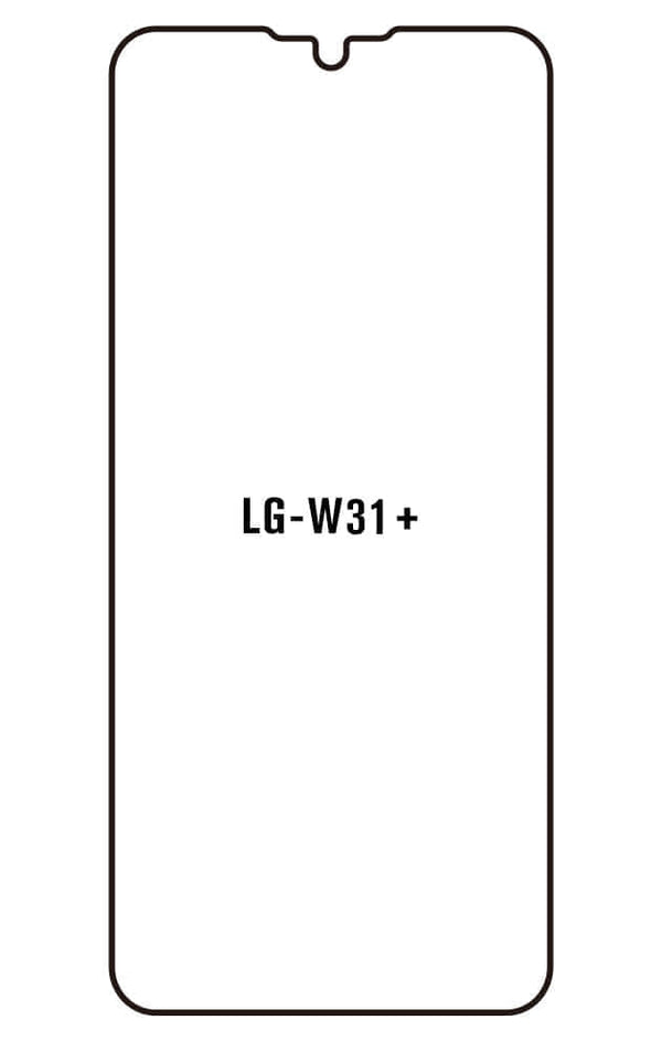 LG W31 + - Hydrogel Anti-Breakage Screen Film